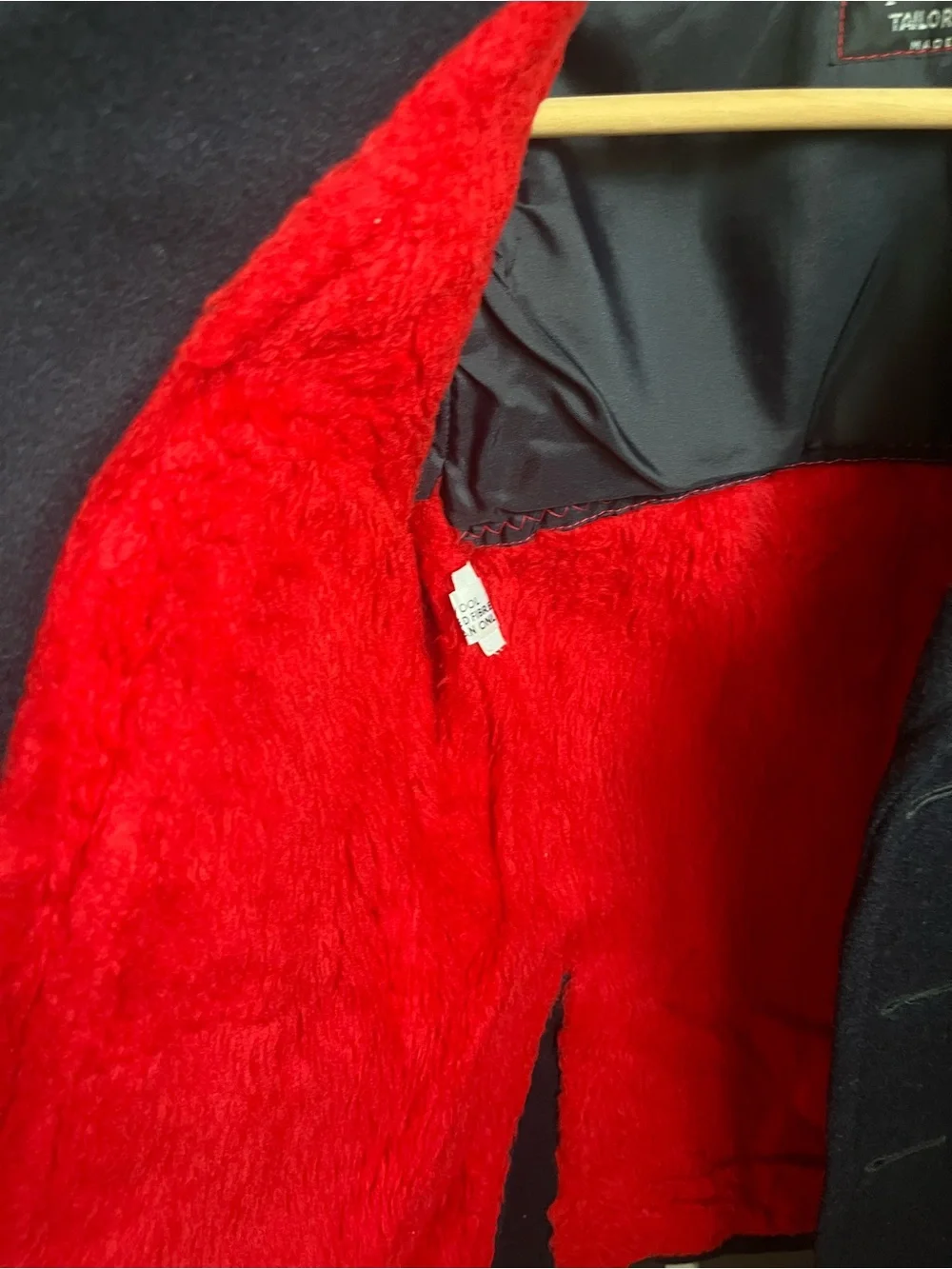 New Vintage Marmair England Boys Wool Double Breasted Wool Coat